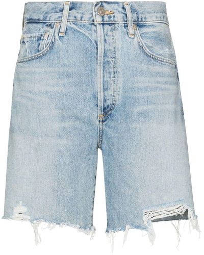 Citizens of Humanity Camilla Jeans-Shorts - Blau