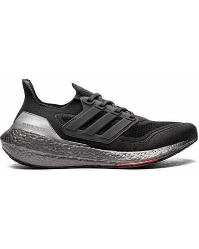 adidas Ultraboost 21 "carbon/solar Red" Sneakers - Black