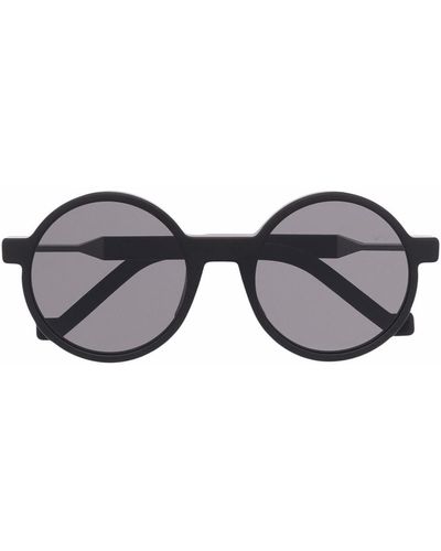 VAVA Eyewear Round Frame Sunglasses - Black