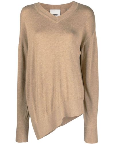 Isabel Marant Jersey Grace Knitted Top - Natural