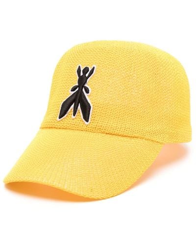 Patrizia Pepe Logo-embroidered Baseball Cap - Yellow