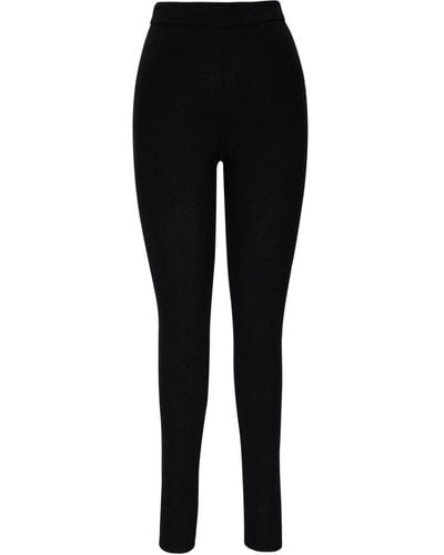 Nili Lotan High-rise Merino leggings - Black