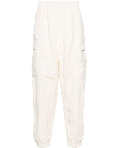 Stone Island Ghost Cargo Trousers - White