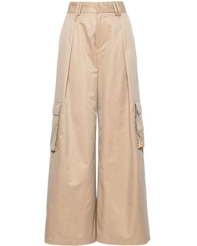 Cynthia Rowley Weite Marbella Cargohose - Natur