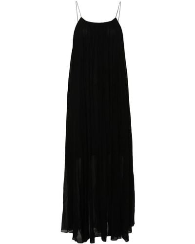 Rodebjer Solin Slip-on Maxi Dress - Black