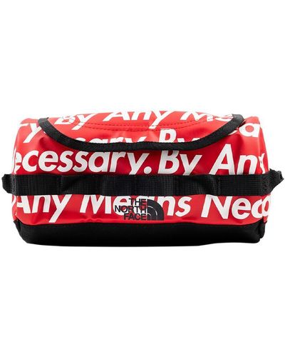 Supreme "x Tnf ""by Any Means Necessary"" Base Camp Reistas" - Rood