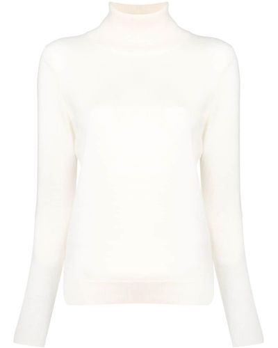 N.Peal Cashmere Roll Neck Jumper - Multicolour