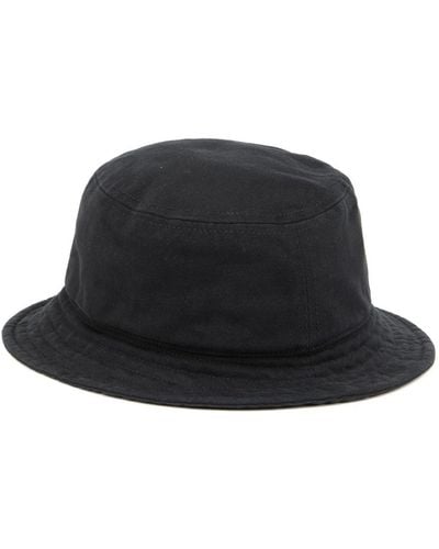 DIESEL C-fisher Washed Denim Bucket Hat - Black