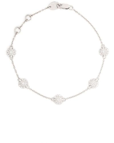 Damiani 18kt White Gold Margherita Diamond Bracelet