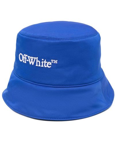 Off-White c/o Virgil Abloh Cappello in nylon - Blu