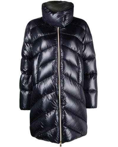 Tatras Logo-patch Quilted Down Jacket - Black