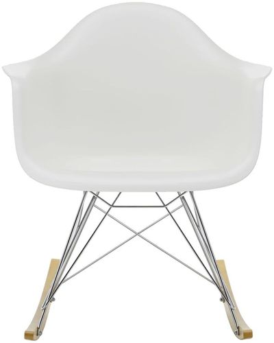 Vitra Chaise Eames à bascule - Blanc