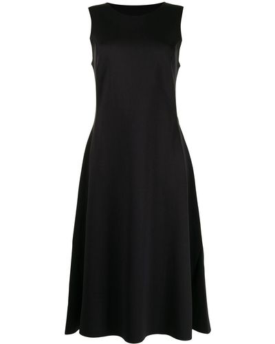 Sulvam Stretch Mid-length Dress - Black