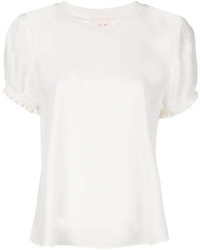 Cinq À Sept Relaxed-fit Lenny Top - White