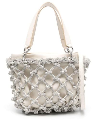 THEMOIRÈ Kobo Knots Tote Bag - White