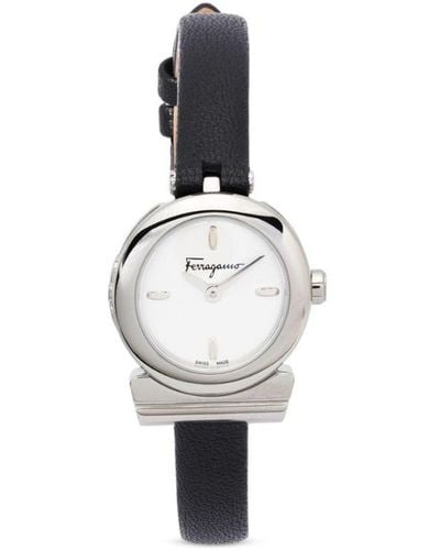 Ferragamo ガンチーニ 22mm 腕時計 - ホワイト