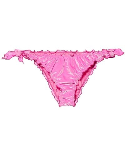 Mc2 Saint Barth Moon Velvet Bikini Bottoms - Pink