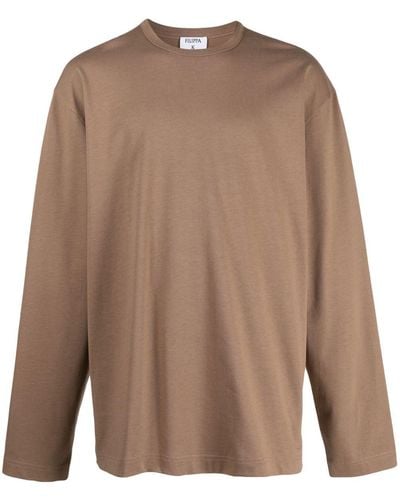 Filippa K Long-sleeve T-shirt - Brown