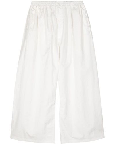 Hed Mayner Straight-leg Cotton Trousers - ホワイト