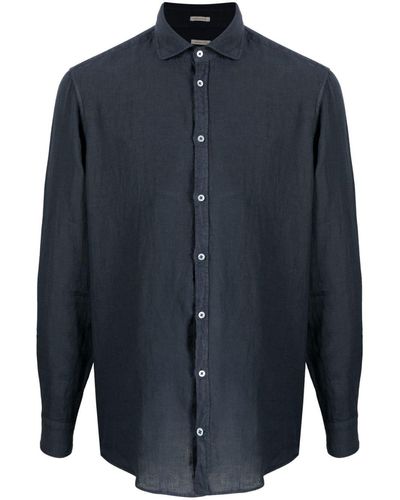 Massimo Alba Long-sleeve Shirt - Blue