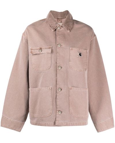 Carhartt Og Michigan Patch-pocket Jacket - Pink