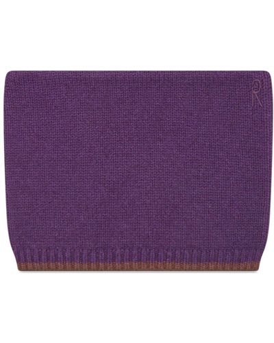 Rosetta Getty X Violet Getty Knitted Hat - Purple