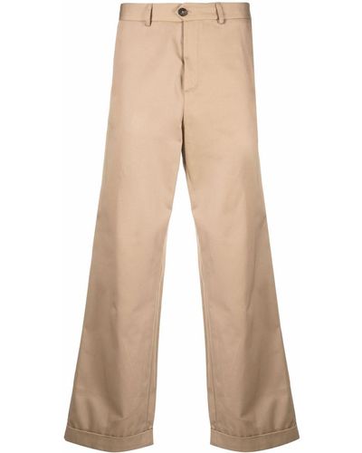 Societe Anonyme Pantaloni a gamba ampia crop - Marrone