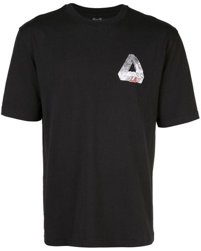 Palace T-Shirt mit Logo - Schwarz