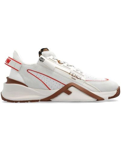 Fendi Flow Trainers - White