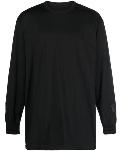 Y-3 Gfx L/s Tシャツ - ブラック