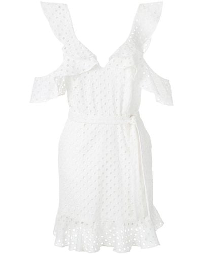 Olympiah Robe Orchid Laise - Blanc