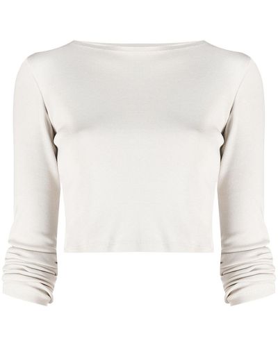 Styland T-shirt a maniche lunghe - Bianco