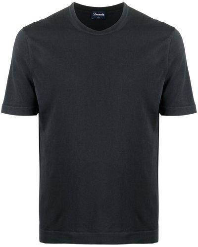 Drumohr T-shirt - Zwart