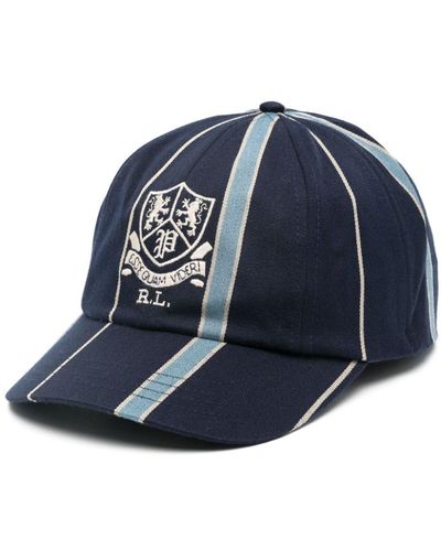 Polo Ralph Lauren Cricket Baseball Cap - Blauw