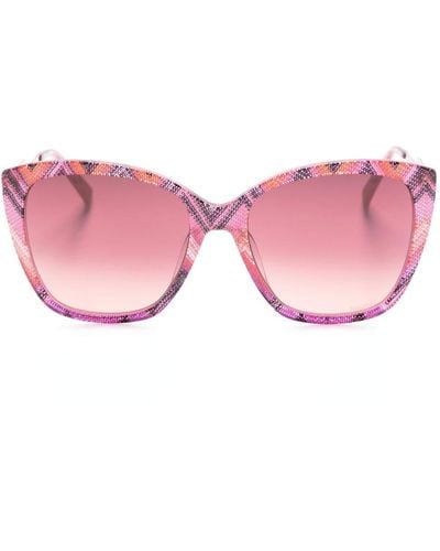 Missoni Tinted Cat-eye Sunglasses - Pink
