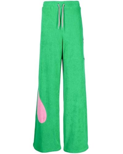 Natasha Zinko Terry Bunny Sweatpants - Green