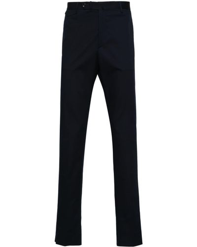 Tagliatore Mid-rise Tailored Trousers - Blue