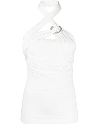 The Attico ホルターネック ドレス - ホワイト