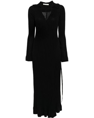 By Malene Birger Gianina Wrap Maxi Dress - Black