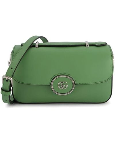 Gucci Mini Petite GG Shoulder Bag - Green
