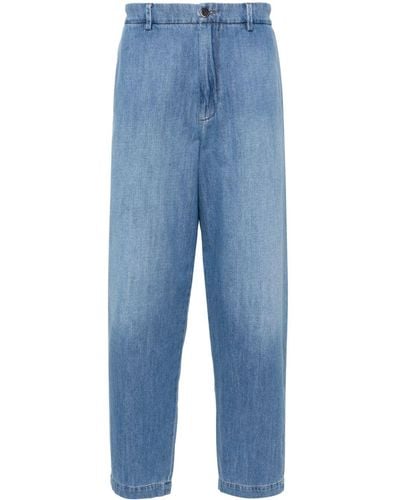 Barena Jeans mit lockerem Bein - Blau