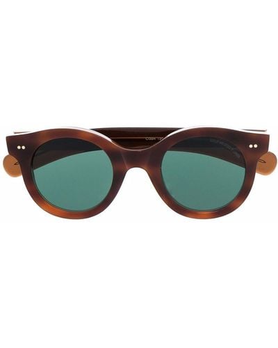 Cutler and Gross 1390 Round Sunglasses - Brown