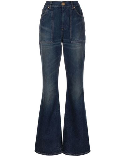 Balmain Flared Jeans - Blauw