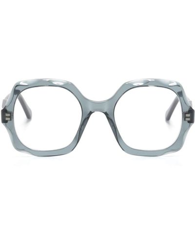 Chloé ジオメトリック眼鏡フレーム - ブラック