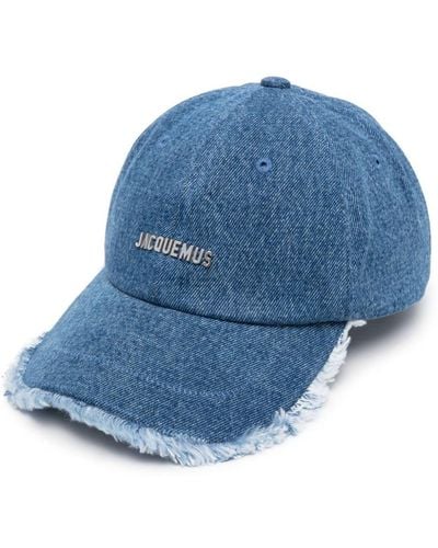 Jacquemus Gorra de algodón - Azul