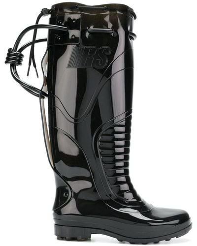 Raf Simons Future Wellington Boots - Black