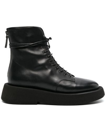 Marsèll Chunky-sole Leather Boots - Black