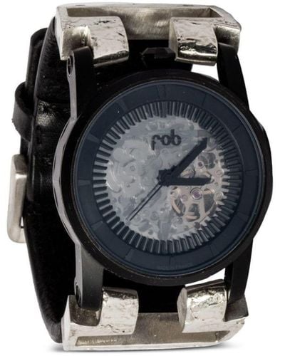 Parts Of 4 Reloj P4—FOB Watch #451 de 40 mm - Negro