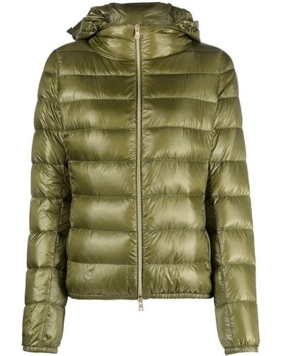 Herno Hooded Down Puffer Jacket - Green