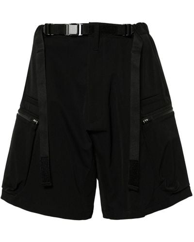 ACRONYM Low-rise Cargo Shorts - Black